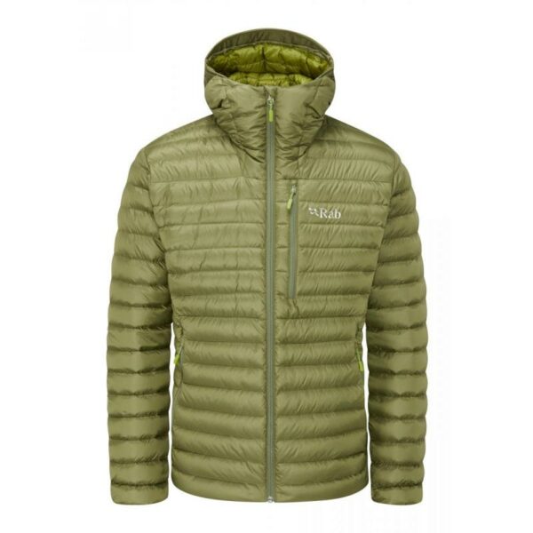 Rab Rab Microlight Alpine Jakke Green dun herre QDB-12 Gjertsen Sport 10