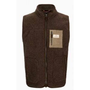 Amundsen Sport Amundsen Heroes Wool Fleece Vest Herre Cowboy MVE11.2. Gjertsen Sport 1