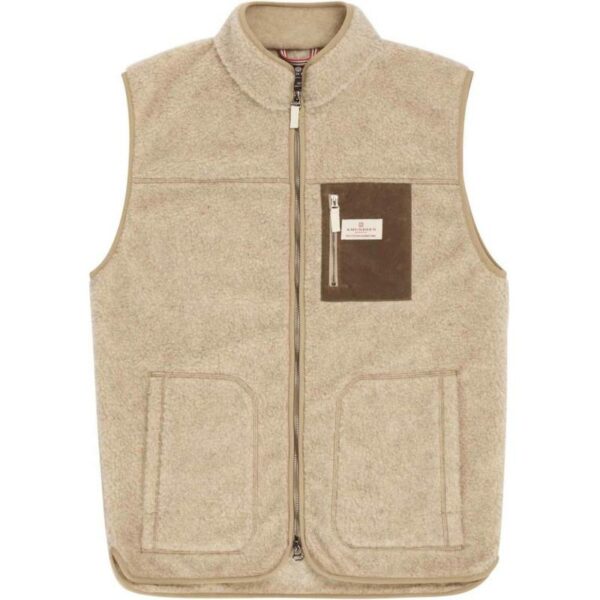 Amundsen Sport Amundsen Heroes Wool Fleece Vest Herre Natur MVE11.2.610 Gjertsen Sport 18