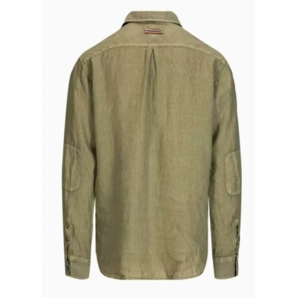 Amundsen Sport Amundsen Safari Linen Shirt Herre Oliven msh58.2 Gjertsen Sport 12