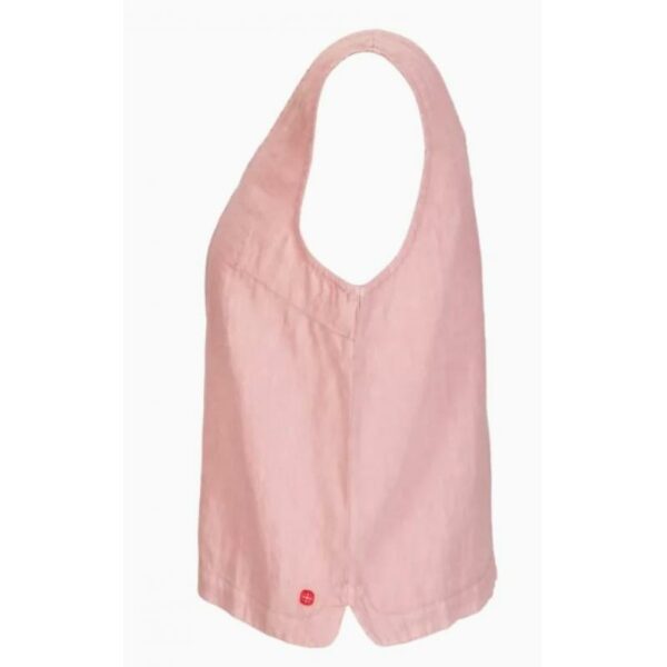 Amundsen Sport Amundsen Safari Linen Top Dame Faded Peony Pink wsh68.1 Gjertsen Sport 16