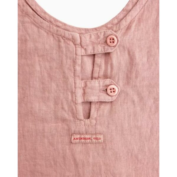 Amundsen Sport Amundsen Safari Linen Top Dame Faded Peony Pink wsh68.1 Gjertsen Sport 17