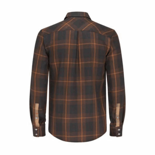 Amundsen Sport Amundsen Skauen Field Shirt Herre Hunter Brown msh03.2 Gjertsen Sport 4