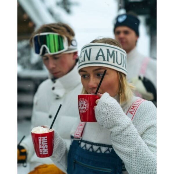 Amundsen Sport Amundsen Ski Headband Hvit-Blå uhb03.1.001 Gjertsen Sport 5