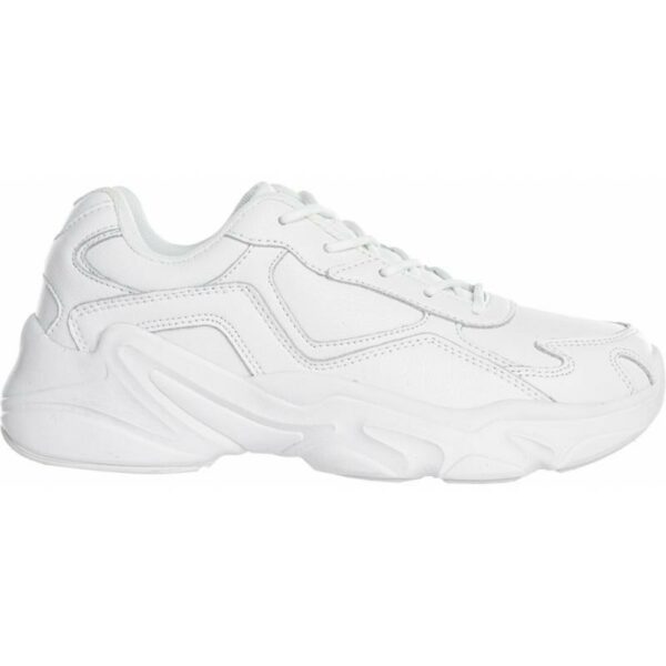 Athletica Athlecia Dame Chunky Leather Trainers White fritid sko ea212081 Gjertsen Sport 12