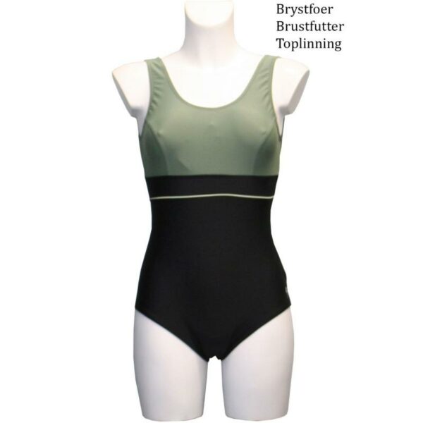 Lykke R Lykke R Badedragt M-Lavt Ben, U-Ryg Og Foer 53122433816 Gjertsen Sport 2
