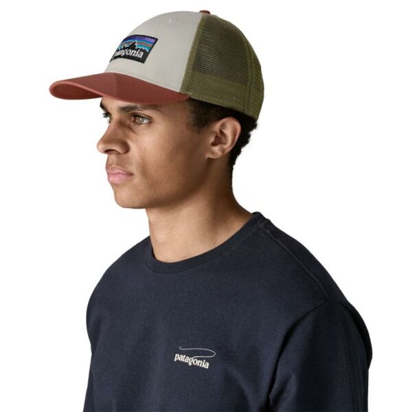 Patagonia Patagonia P-6 Logo Lopro Trucker Hat Birch White P38283 Gjertsen Sport 3