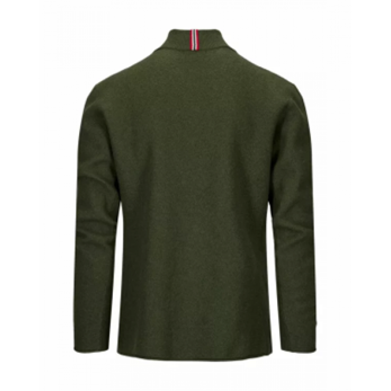 Amundsen Sport Amundsen Boiled Half Zip Herre Grønn msw37.1 Gjertsen Sport 17