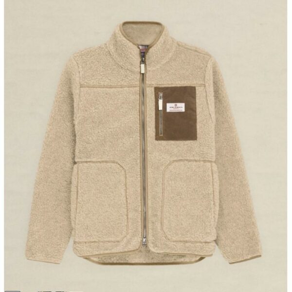 Amundsen Sport Amundsen Heroes Wool Fleece Jacket Dame Natur wsw42.1 Gjertsen Sport 2