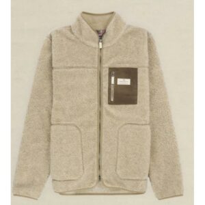 Amundsen Sport Amundsen Heroes Wool Fleece Jacket Herre Natur msw42.1 Gjertsen Sport 1