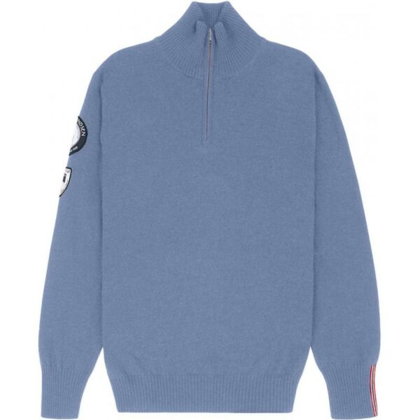 Amundsen Sport Amundsen Peak Half Zip Herre Denim msw02.2. Gjertsen Sport 1