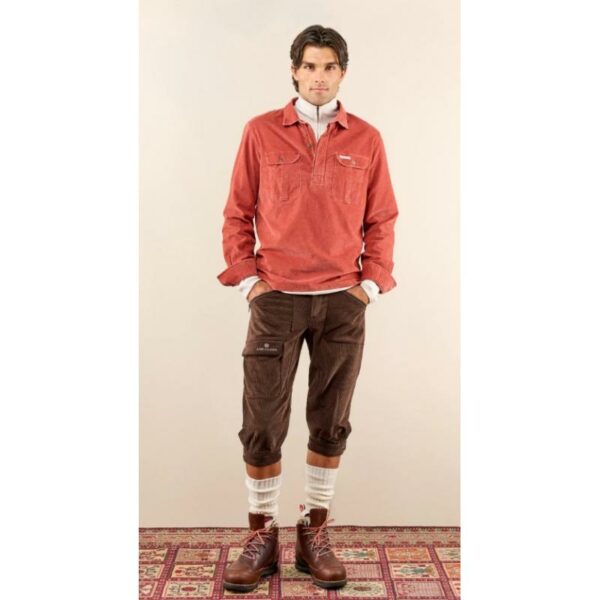 Amundsen Sport Amundsen Ranger Velvet Half-Zip Herre Terra Red msh76.1 Gjertsen Sport 7