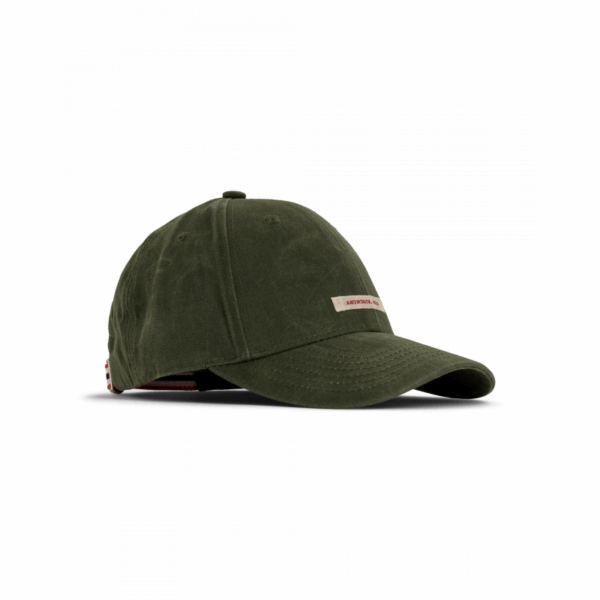 Amundsen Sport Amundsen Waxed Cotton Cap Olive UCA04.1.450 Gjertsen Sport 1