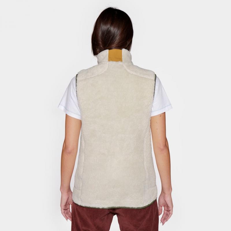 Elevenate Elevenate W Glacier Pile Vest Hvit 219-22 Gjertsen Sport 11