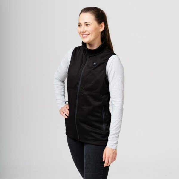 Heat Experience Heated Fleece Vest Dame Varmevest HECL006BK Gjertsen Sport 2