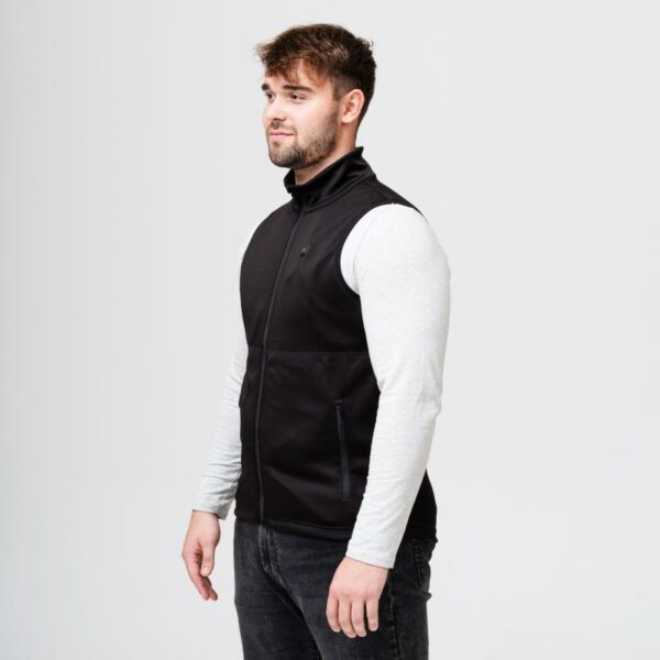 Heat Experience Heated Fleece Vest Herre Varmevest HECL005BK Gjertsen Sport 3