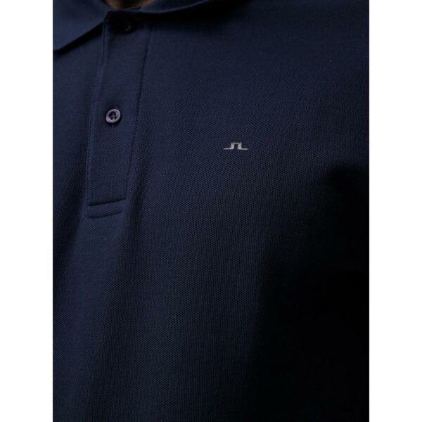 J.Lindeberg J.Lindeberg Troy Piquet Polo Shirt Herre Navy FMJT09639 Gjertsen Sport 9