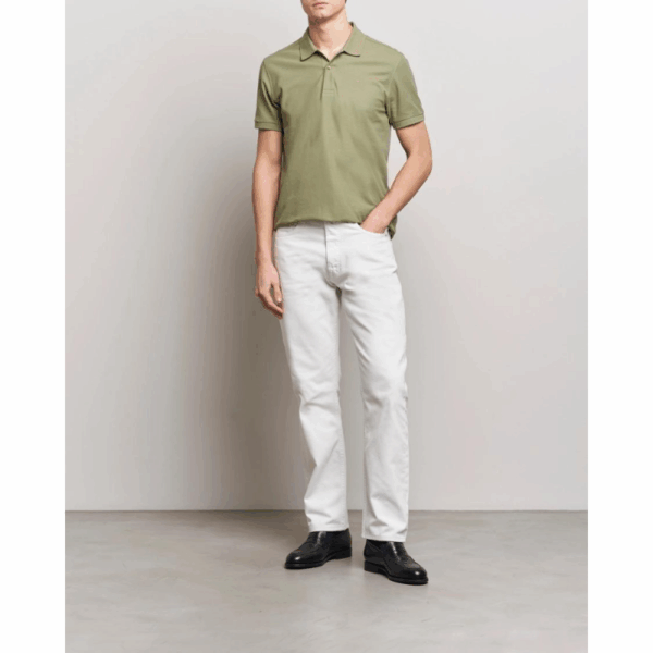 J.Lindeberg J.Lindeberg Troy Polo Shirt Herre Oil Green FMJT10354 Gjertsen Sport 5