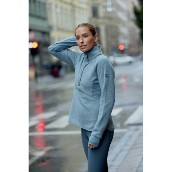 Johaug Johaug Fusion Pile Henley Troop Green-Blue 221133 Gjertsen Sport 5