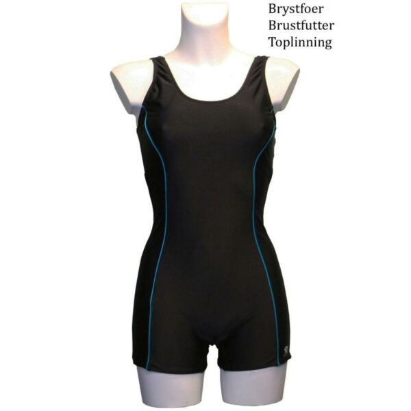Lykke R Lykke R Badedragt m-ben & brystfoer 50652432208 Gjertsen Sport 2