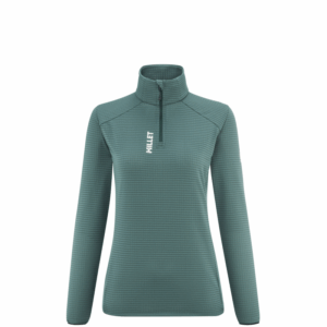 Millet Intense Fleecegenser Dame Grønn Half Zip MIV10325 Gjertsen Sport 1