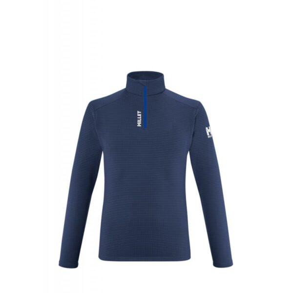 Millet Intense Fleecegenser Herre Blå Half Zip MIV9892 Gjertsen Sport 1