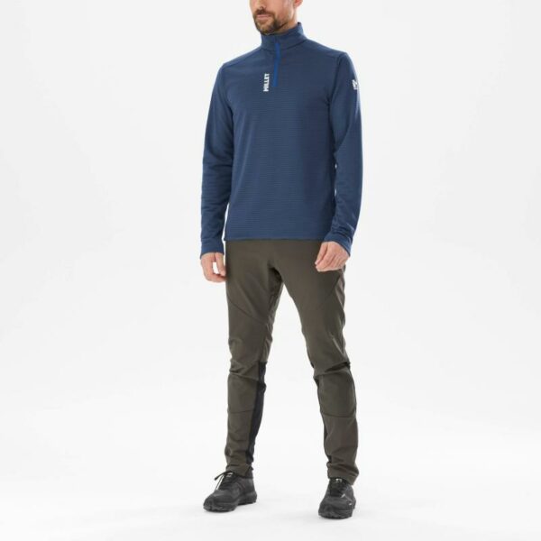Millet Intense Fleecegenser Herre Blå Half Zip MIV9892 Gjertsen Sport 3