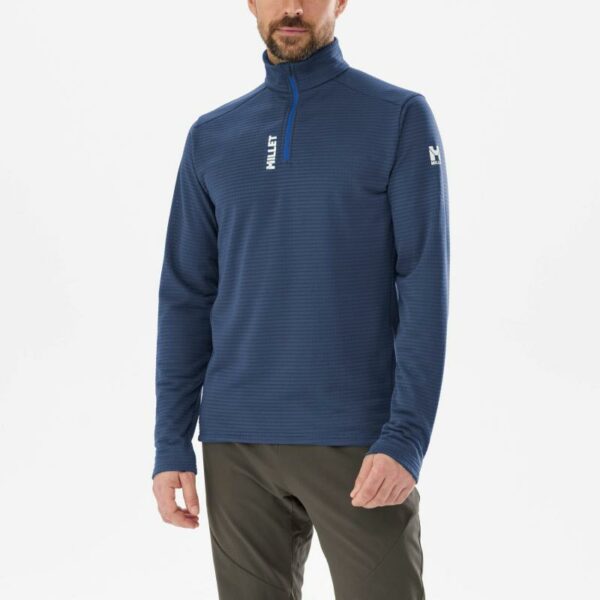 Millet Intense Fleecegenser Herre Blå Half Zip MIV9892 Gjertsen Sport 4