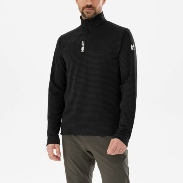 Millet Intense Fleecegenser Herre Sort Half Zip MIV9892 Gjertsen Sport 4