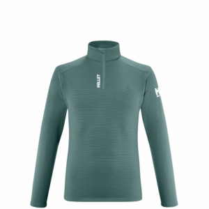 Millet Intense Fleecgenser Herre Grønn Half Zip MIV9892 Gjertsen Sport 1
