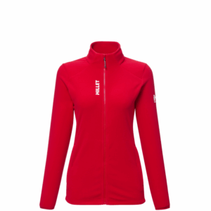 Millet Ubic Lightgrid Fleecejakke Dame Rød MIV10452 Gjertsen Sport 1