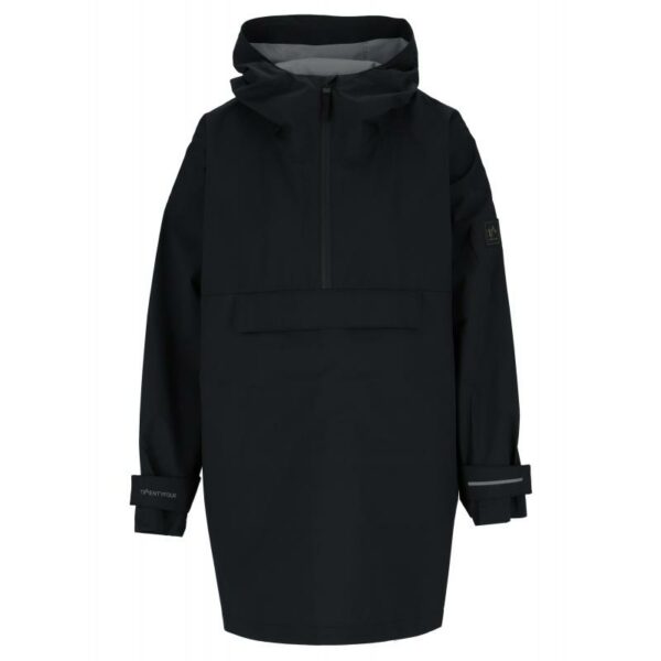 Twentyfour Twentyfour Mode 3l Poncho Dame Sort 12231 Gjertsen Sport 1