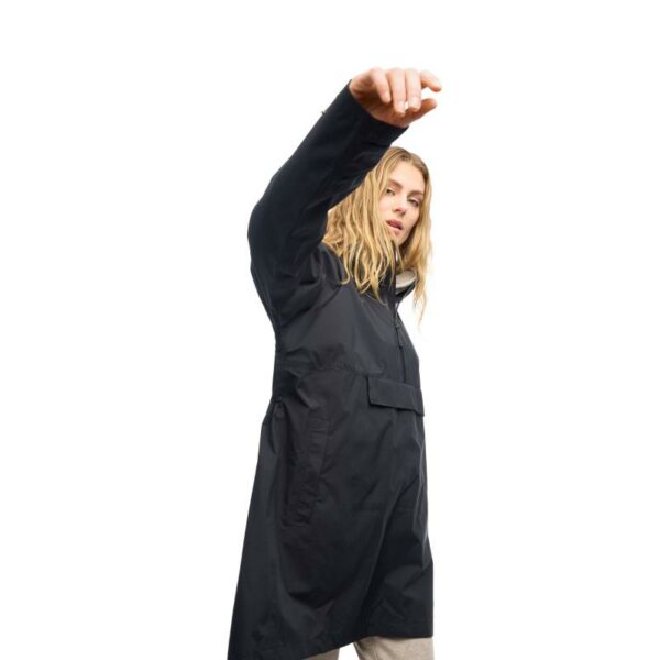 Twentyfour Twentyfour Mode 3l Poncho Dame Sort 12231 Gjertsen Sport 9
