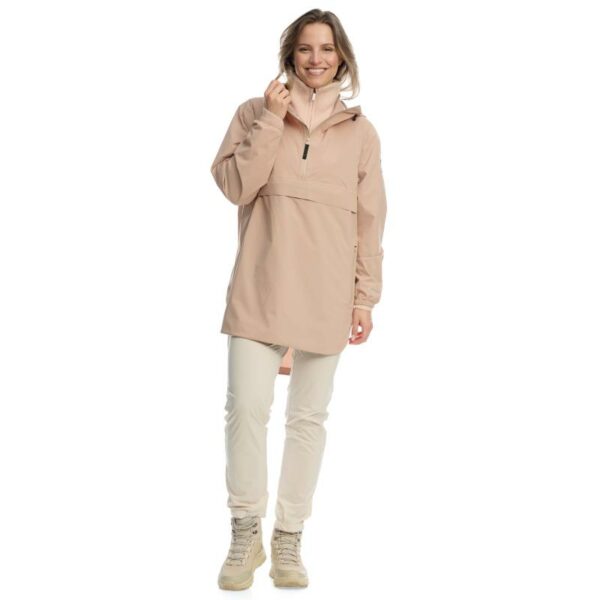 Twentyfour Twentyfour Mode Packable Anorak Dame Mørk Beige 12581 Gjertsen Sport 8