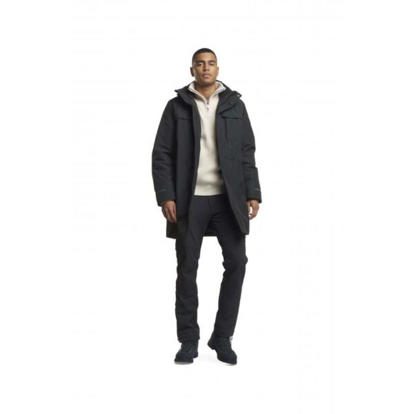 Twentyfour Twentyfour Mode Warm Parkas Herre Skyggesort 12077 Gjertsen Sport 3