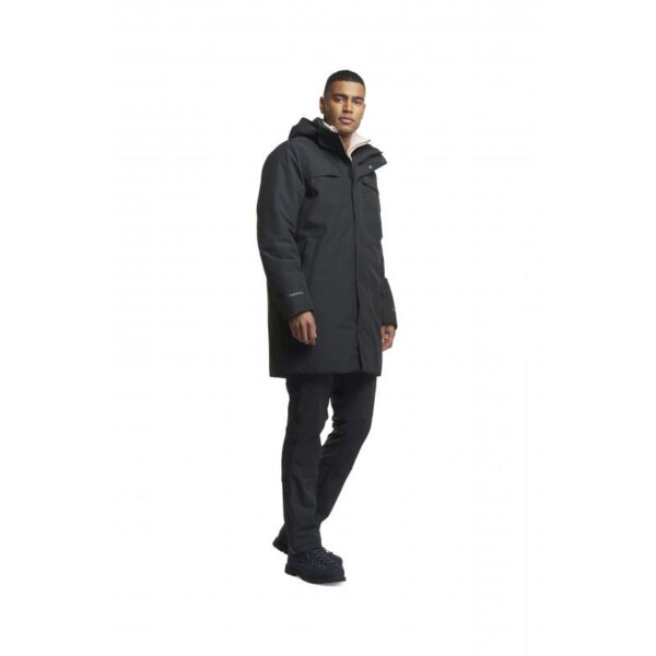 Twentyfour Twentyfour Mode Warm Parkas Herre Skyggesort 12077 Gjertsen Sport 4