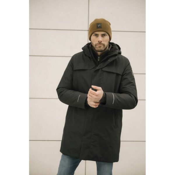 Twentyfour Twentyfour Mode Warm Parkas Herre Skyggesort 12077 Gjertsen Sport 9