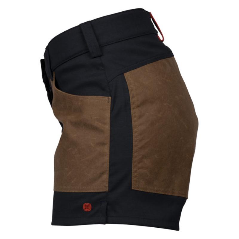 Amundsen Sport Amundsen 5Incher Field Shorts Dame Faded Navy- Tan Gjertsen Sport 19