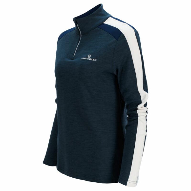 Amundsen Sport Amundsen 5Mila Half Zip Dame Navy wsw08.2.590 Gjertsen Sport 24