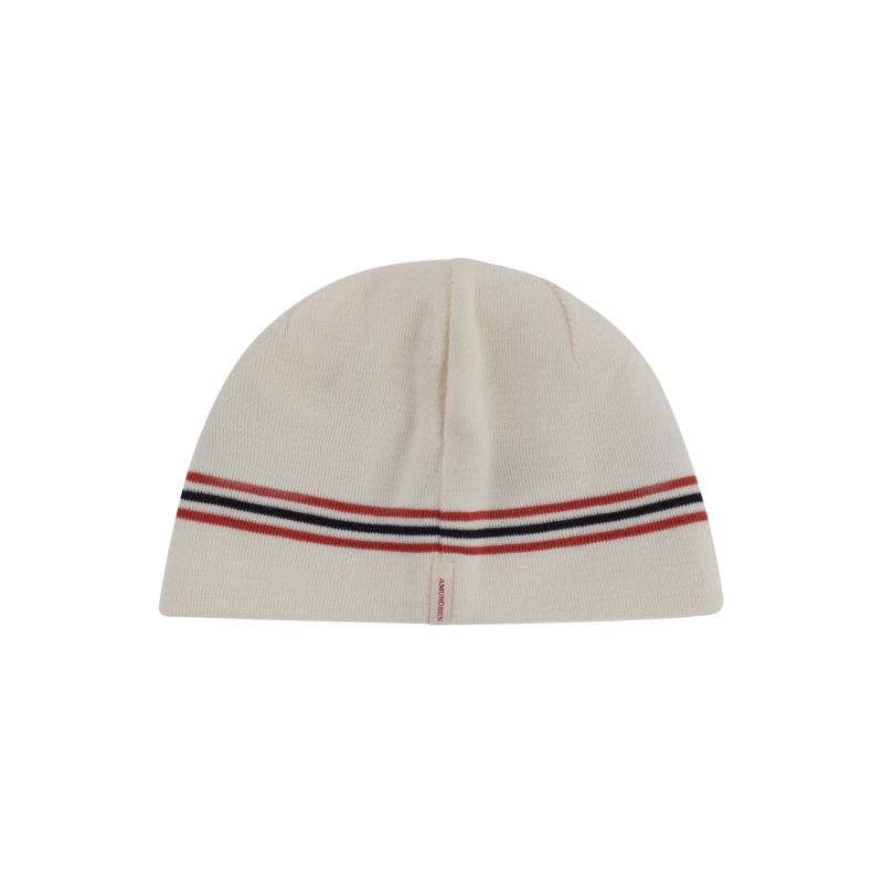 Amundsen Sport Amundsen 5Mila Lines Beanie Hvit uha22.1 Gjertsen Sport 3