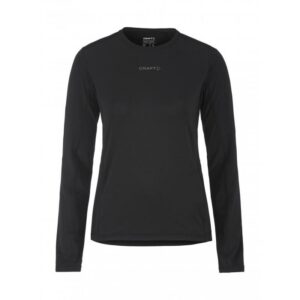 Craft Craft Adv Essence Ls Tee 2 Dame Sort 1914797 Gjertsen Sport 1