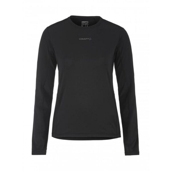 Craft Craft Adv Essence Ls Tee 2 Dame Sort 1914797 Gjertsen Sport 1