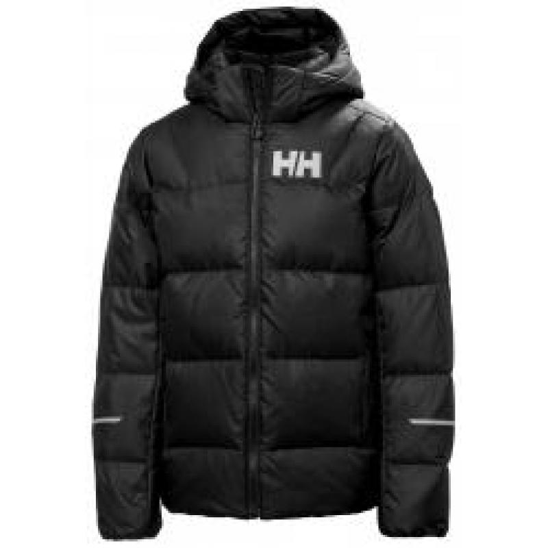 Helly Hansen Helly Hansen Jr Isfjord Dunjakke Barn - Junior Sort 41766 Gjertsen Sport 1
