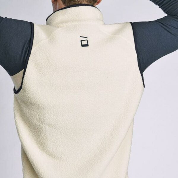 House of Hygge House of Hygge Pile Fleece Vest Herre Hvit Gjertsen Sport 7