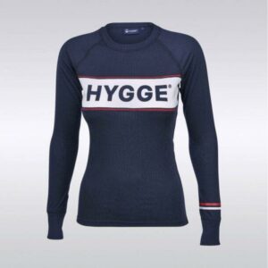 House of Hygge House of Hygge Superdunder Trøye Dame Blå Rund Hals Gjertsen Sport 1