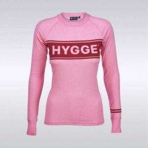 House of Hygge House of Hygge Superdunder Trøye Dame Rosa Rund Hals Gjertsen Sport 1
