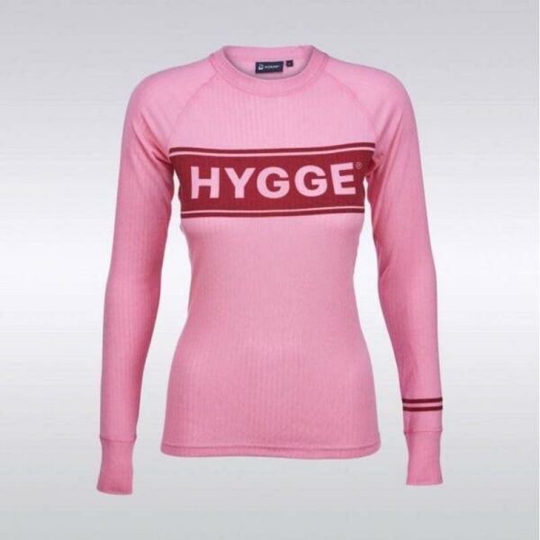 House of Hygge House of Hygge Superdunder Trøye Dame Rosa Rund Hals Gjertsen Sport 2