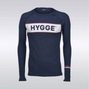 House of Hygge House of Hygge Superdunder Trøye Herre Blå Rund Hals Gjertsen Sport 1