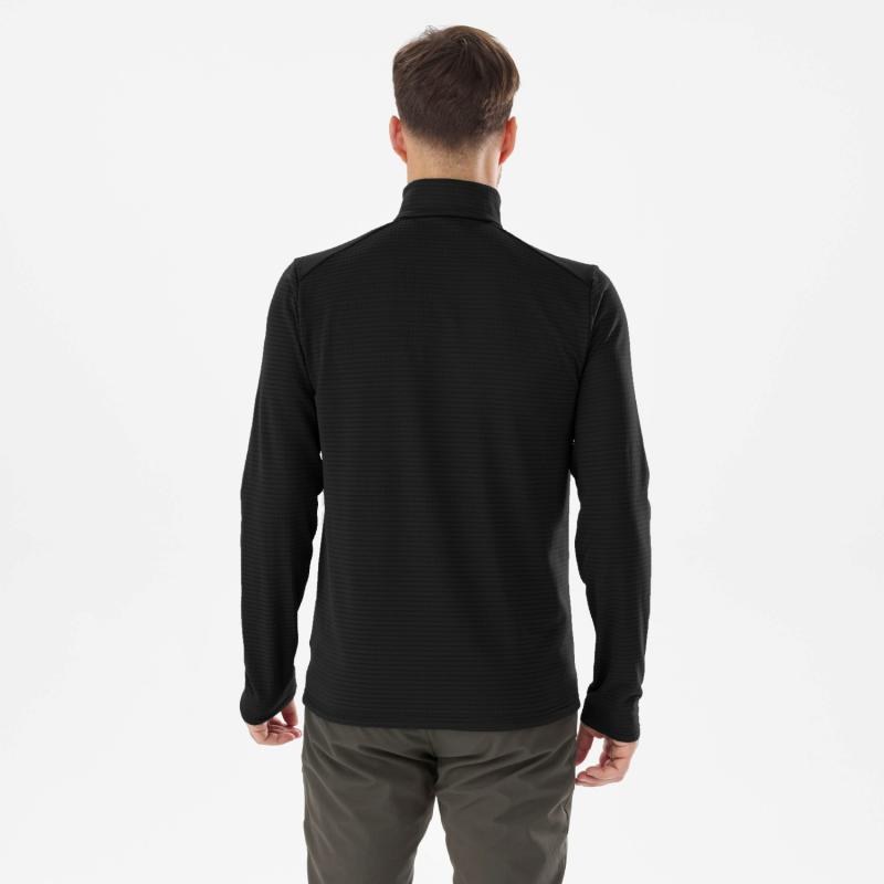 Millet Intense Fleecegenser Herre Sort Half Zip MIV9892 Gjertsen Sport 20