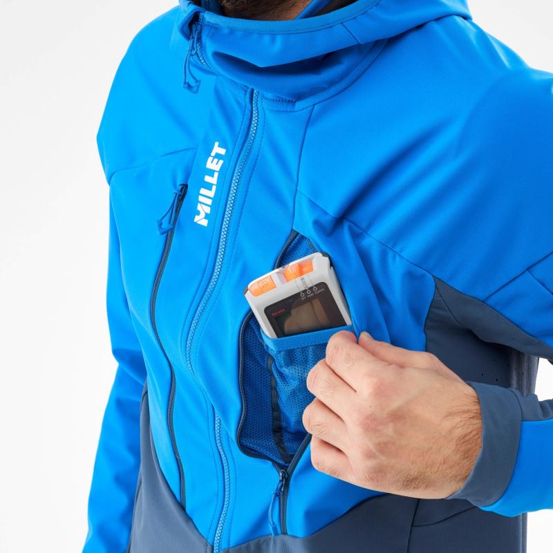 Millet Millet Softshell Jakke Herre Blå MIV9905 Gjertsen Sport 16